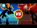 AURA MEGA GRIFFON vs LAVA ULTRA BOSS | Stick War Legacy Mod