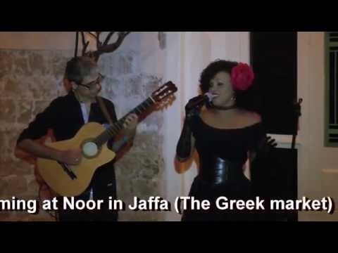 Elisete at Noor with Ron Laor