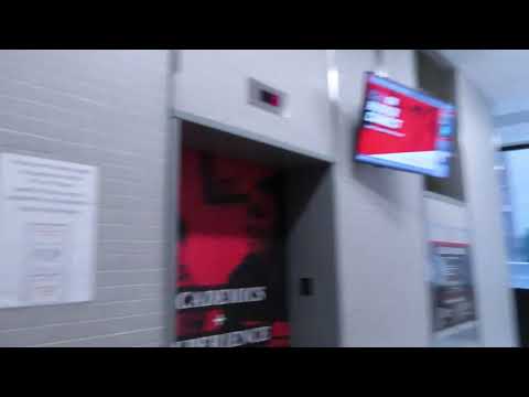 Westinghouse/Dover traction elevators at Oldfather hall UNL