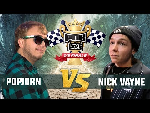 Popjorn vs Nick Vayne - 1/8ste Finale  Punchoutbattles Live 2015/2017
