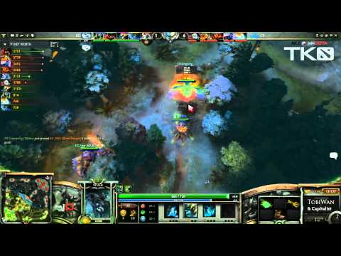 Cloud 9 vs Evil Geniuses Game 1 - MLG TKO Dota 2 - Capitalist & TobiWan