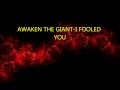 awaken the giant-i fooled you lyrics 