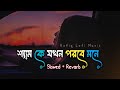 শ্যাম কে যখন পরবে মনে L BANGLA SLOWED AND REVARB L Shyam Ke Jokhon