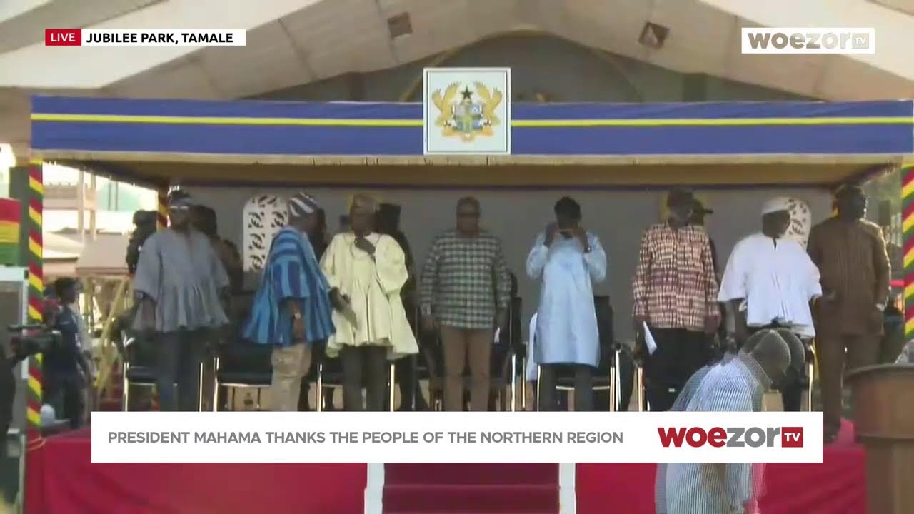 STREAMED LIVE FROM JUBILEE PARK, TAMALE | President John Mahama's Thank-You Visit to the Northern Region