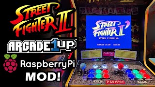How I Modded My STREET FIGHTER Arcade1Up Cabinet! 6000+ Games!