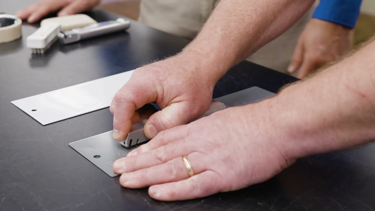 Paint Adhesion Testing | ASTM D3359 | ACT Test Panels