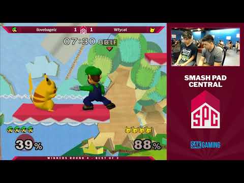 SPC 100 Winners Quarters - ilovebagelz (Falco/Luigi) vs WfyCat (Pikachu)