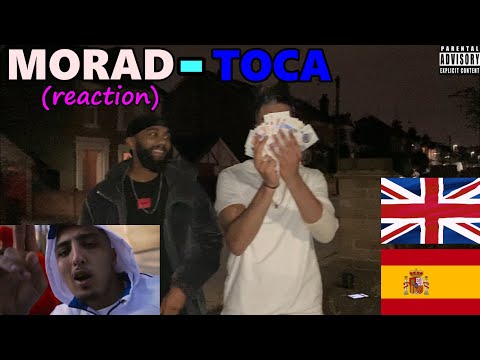 ENGLISH guys REACT TO MORAD - "TOCA" [VIDEO OFICIAL] - Summer spanish drill banger 🇪🇸!