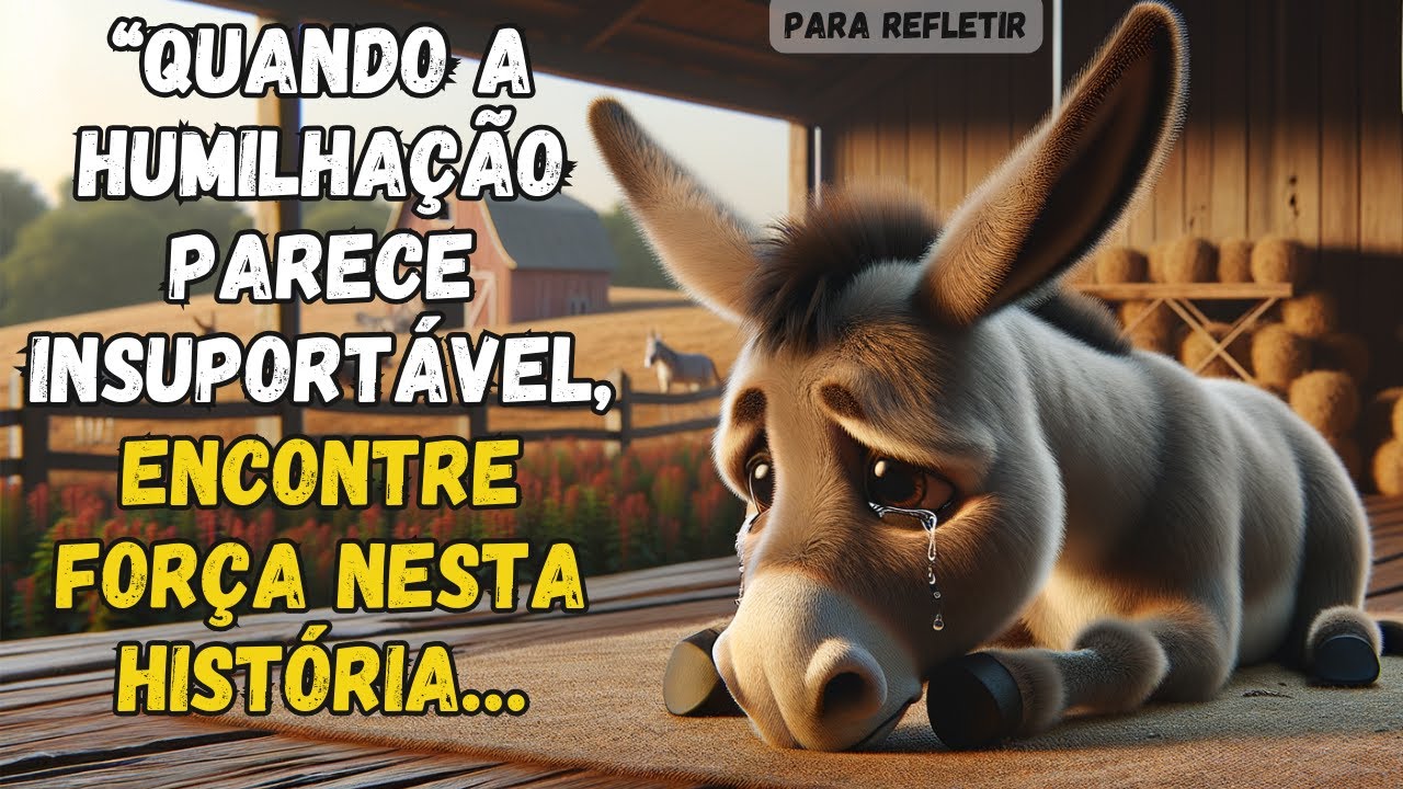 O BURRO QUE FOI HUMILHADO - Uma História Que Vai Transformar Sua Vida!
