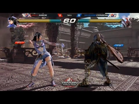 Zafina (Rangchu) Vs Yoshimitsu (Eyemusician) - Tekken 7 World Tour - TOP 8