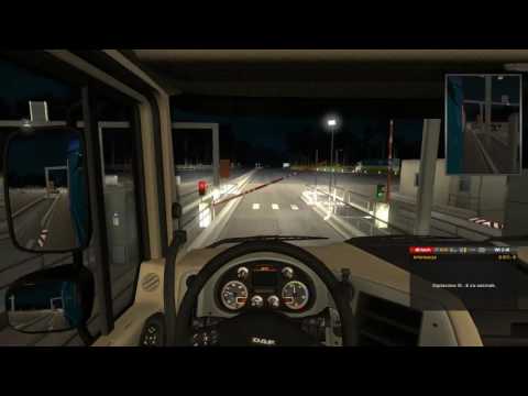 Euro Truck Simulator 2 zlecenie Barcelona-Nantest pro mods cz.1