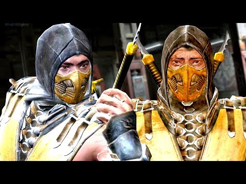 mkx scorpion mk9 expert ladder gameplay playtrough mod fatalities