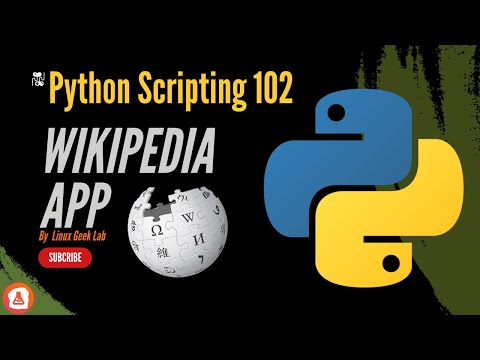 Wikipedia App With Python Scripting Full Code In Description