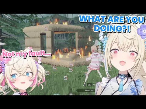 Mococo burnt down their doghouse in HoloEarth