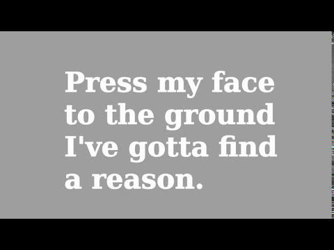 Something To Believe In - Aqualung