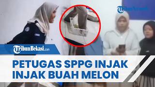 Viral Video Petugas SPPG Injak-injak Keranjang Melon Sambil Tertawa, Kini Minta Maaf (