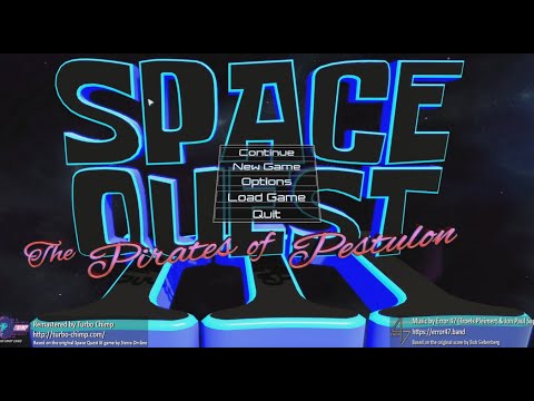 Space Quest III: The Pirates of Pestulon. 3D Version - The Junk Freighter