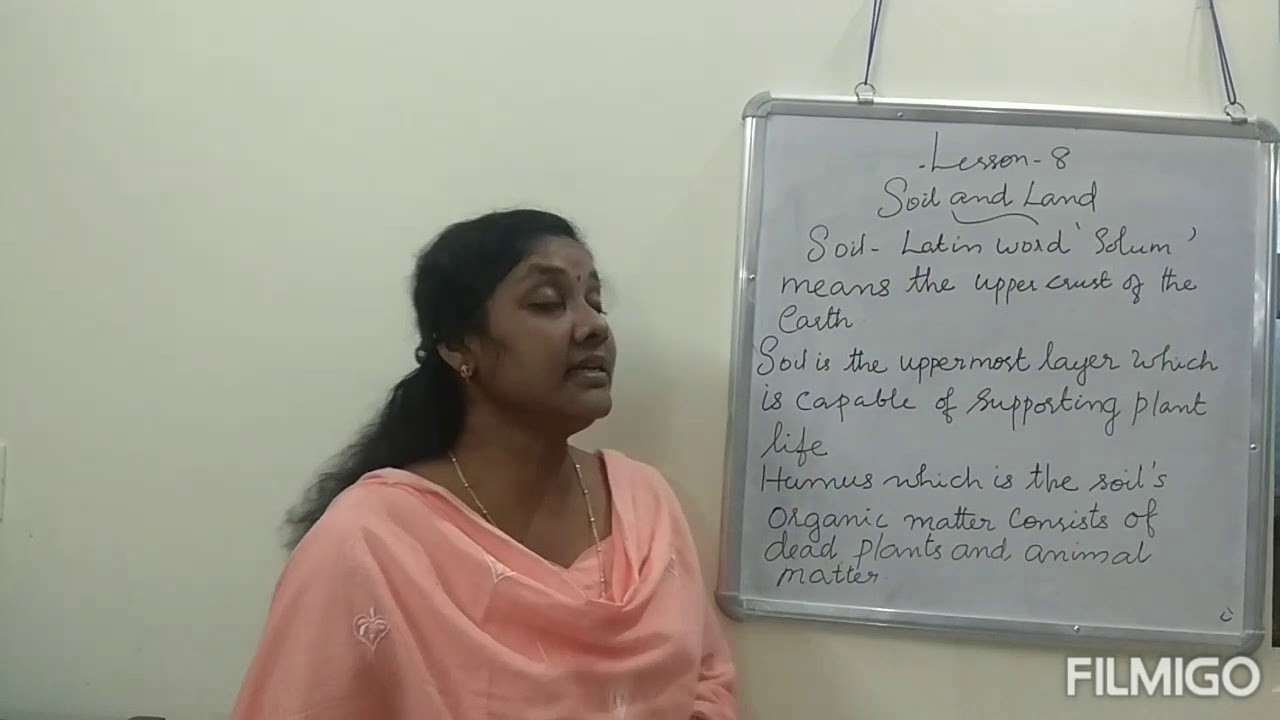 EVS Lesson-8 Soil and land