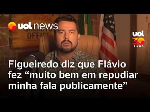 ‘O que falo é problema meu’, diz Paulo Figueiredo após Flávio Bolsonaro repudiar vídeo