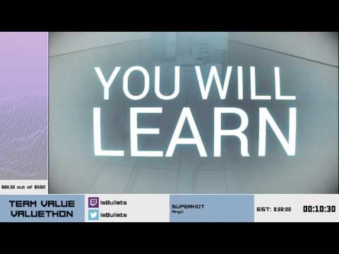 Valuethon 2 - SUPERHOT Any% with isBullets