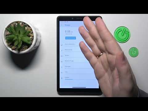 How to See Available Storage on LENOVO M7 Tab