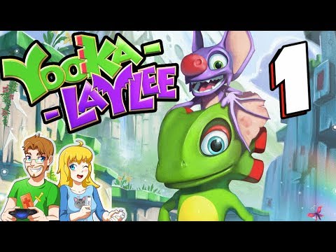 Yooka-Laylee Part 1 Hivory Towers ADVENTURE! (Nintendo Switch)