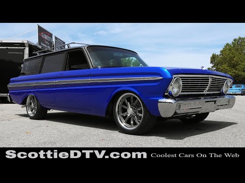 1965 Ford Falcon Wagon Pro Touring Garret's Rod Shop 2022 Goodguys Summit Racing Nats Columbus OH