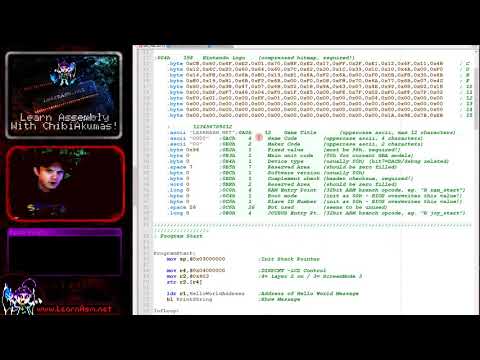 Hello World on the GameBoy Advance - ARM Assembly Lesson H2