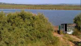 preview picture of video 'Autour des étangs de Vendres'