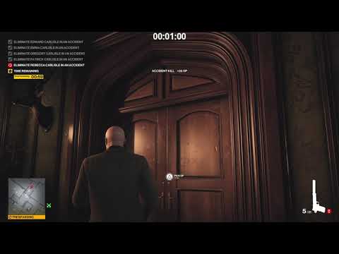 HITMAN 3 - Escalation - The Baskerville Barney Level 3 - Silent Assassin - 1:17 ( WR )