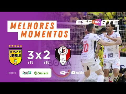 HIGHLIGHTS + PENALTIES JARAGUÁ X JOINVILLE | FINAL OF THE SANTA CATARINA FUTSAL GOLD SERIES