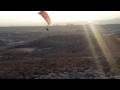 Paragliding enjoying the view in Highland Ca 