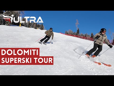 DOLOMITI SUPERSKI TOUR '25 - Ep. 9 - Pista Bamby 2 Ski Area Alta Badia, Matteo Canins - ICARUS ULTRA