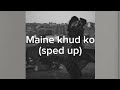 Maine khud ko (sped up)-{Magnetic}