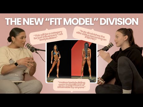 chatting about the TEA behind the new IFBB & NPC fit model division