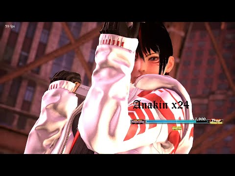 02 Kunimitsu Ryona vs Gigas minotauro - Tekken 7 5.00 ( Anakin x24 ) Gameplay PC RX 570