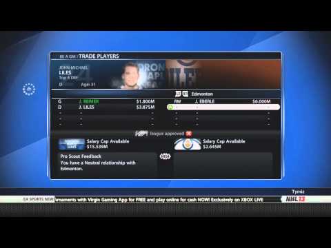NHL 13 GM Mode - Toronto( Ep. 2 ) "We Ditch Mikhail Grabovski "