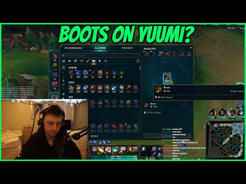Caedrel GENIUS Logic On Why He Bought Boots On Yuumi