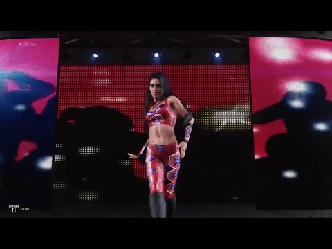 WWE 2K19 - Alicia Fox and Michelle McCool VS Gail Kim and Melina