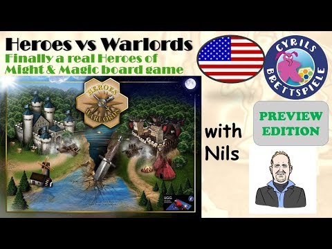 Heroes vs Warlords - PREVIEW - This is an analog PC game - Cyrils Brettspiele