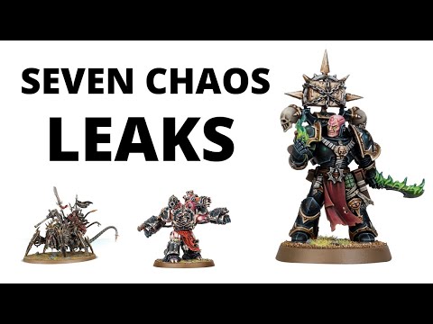 Seven Chaos Codex Leaks - Marks, Cultists, Psychic, Abaddon + MORE