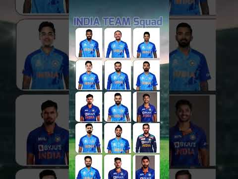 #short  . icc t20 world cup 2024 . India team squad 2024