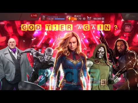 4x 5 Star & 1x 6 Star Crystals Opening | God Tier Luck | Marvel Contest Of Champions