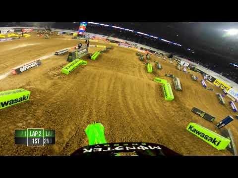 GoPro: Adam Cianciarulo | 2021 Monster Energy Supercross | Houston 3 | 450 Heat 2 Highlights