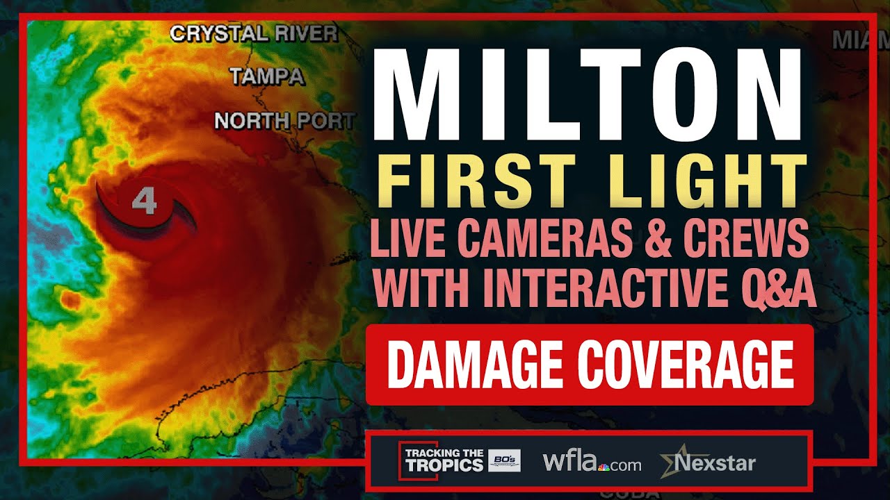 MILTON AFTERMATH: Water Rescues, Widespread Damage, Power Outage Latest After Hurricane Hits Florida