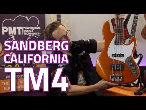 Sandberg California Series TM4 Bass Guitar - Review & Demo