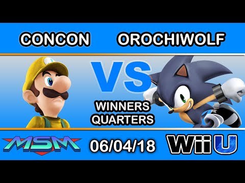 MSM 149 - SS | Concon (Luigi) Vs. orochiwolf (Sonic) Winners Quarters - Smash 4
