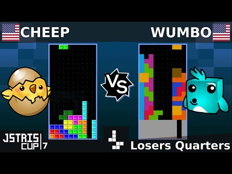 Jstris Cup 7 - Wumbo Vs. Cheep - Losers Quarters