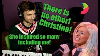 Vocal coach Yazik REACTS to Christina Aguilera ft  Dr John - Merry Christmas, Baby Live