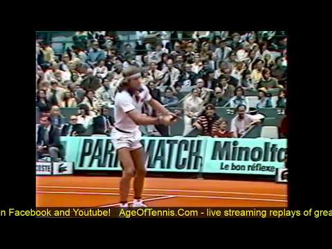 Bjorn Borg vs Víctor Pecci (Roland Garros Final - 1979)